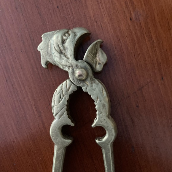 Accents Vintage Brass Rooster Nut Cracker Collectible Poshmark